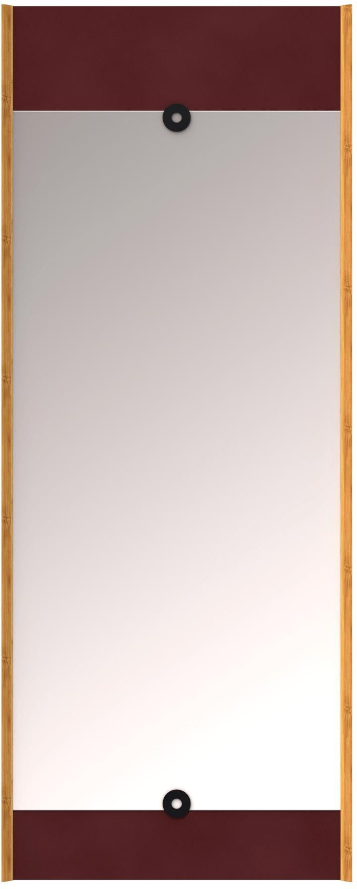 Děláme dřevěné vrstvy zrcadlové červené, 125 cm