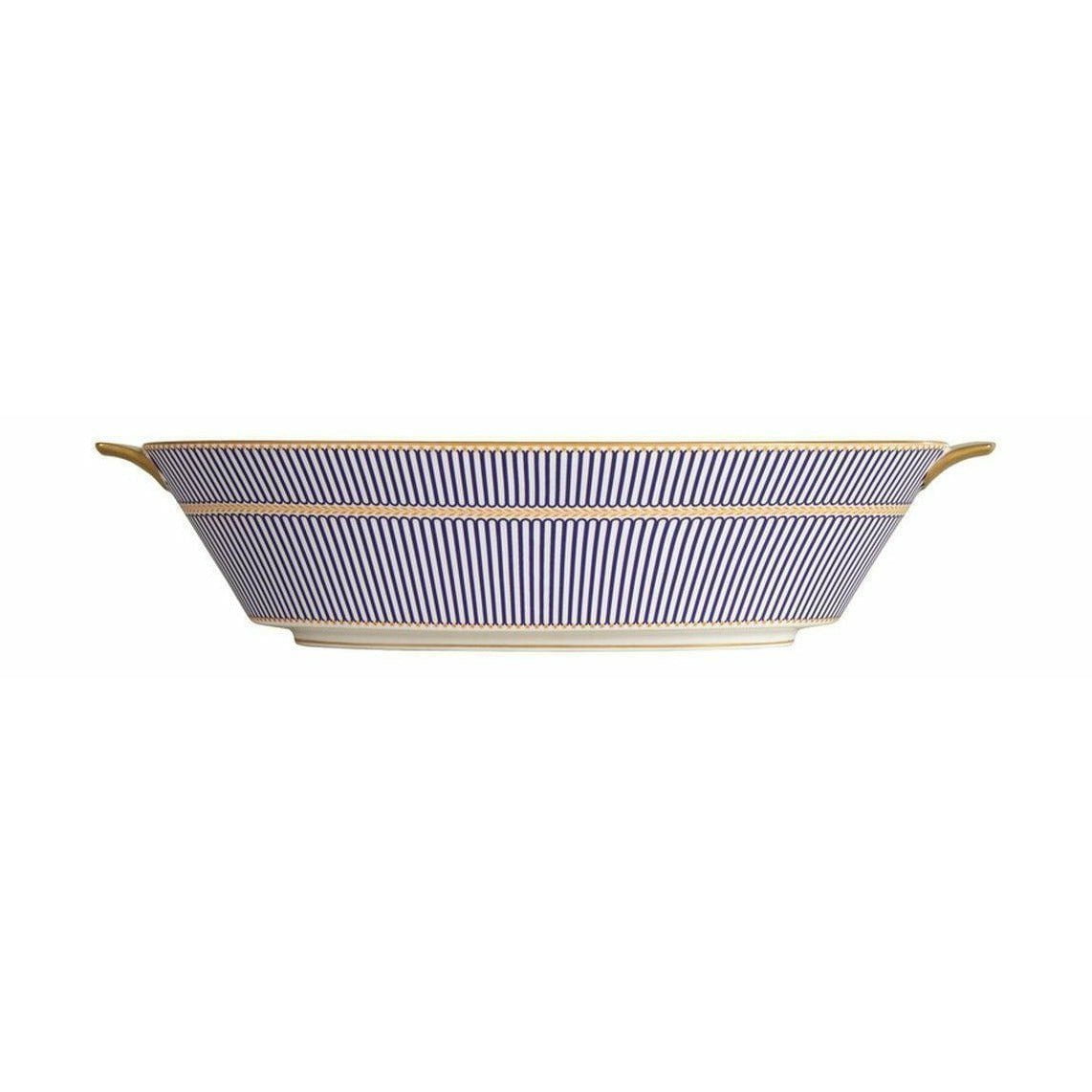 [product_category]-Wedgwood Anthemion Blue Oval Serving Bowl, W: 34 Cm-Wedgwood-91574131498-5C102502215-WED-1