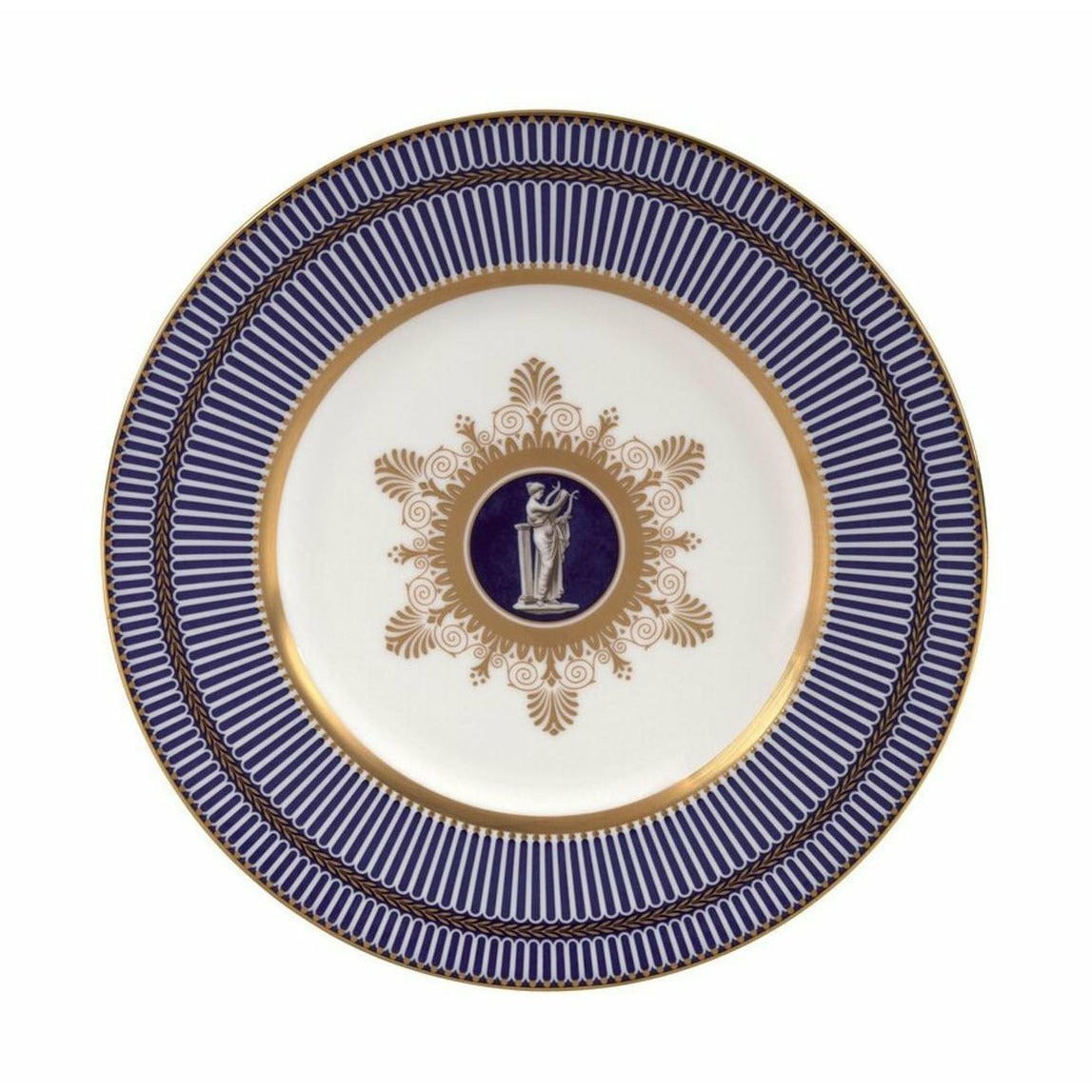 [product_category]-Wedgwood Anthemion Blue Plate, ø: 23 Cm-Wedgwood-91574131627-5C102501005-WED-1