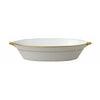 Wedgwood Anthemion Grey Oval Serving Bowl, 1,3 L