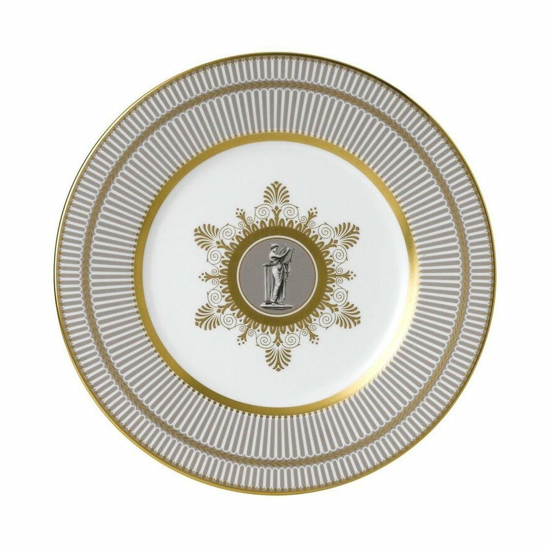 [product_category]-Wedgwood Anthemion Grey Plate, ø: 23 Cm-Wedgwood-701587432962-1054400-WED-1