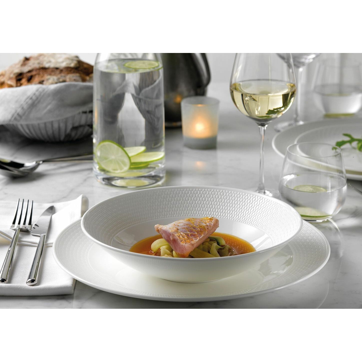 [product_category]-Wedgwood Gio Pasta Bowl 23 Cm, White-Wedgwood-701587313612-40023840-WED-4