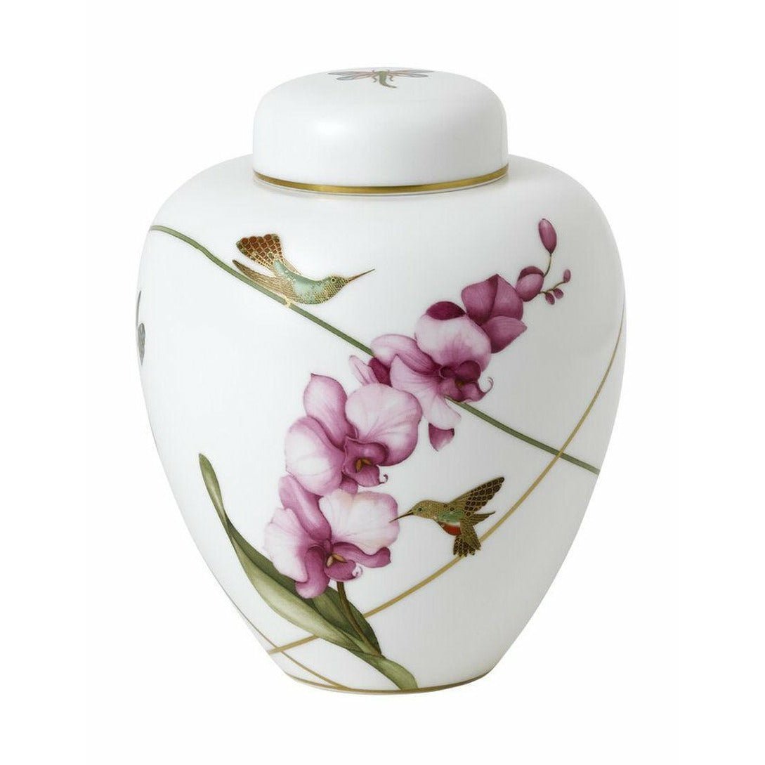 [product_category]-Wedgwood Hummingbird Vase With Lid H: 15 Cm-Wedgwood-701587436885-1055513-WED-1