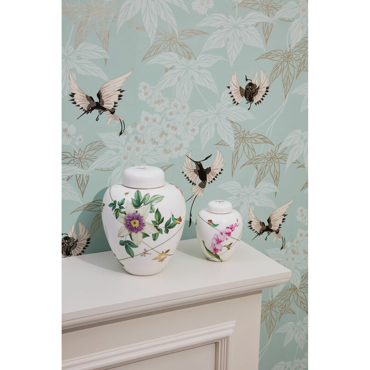 [product_category]-Wedgwood Hummingbird Vase With Lid H: 25 Cm-Wedgwood-701587436878-1055514-WED-2