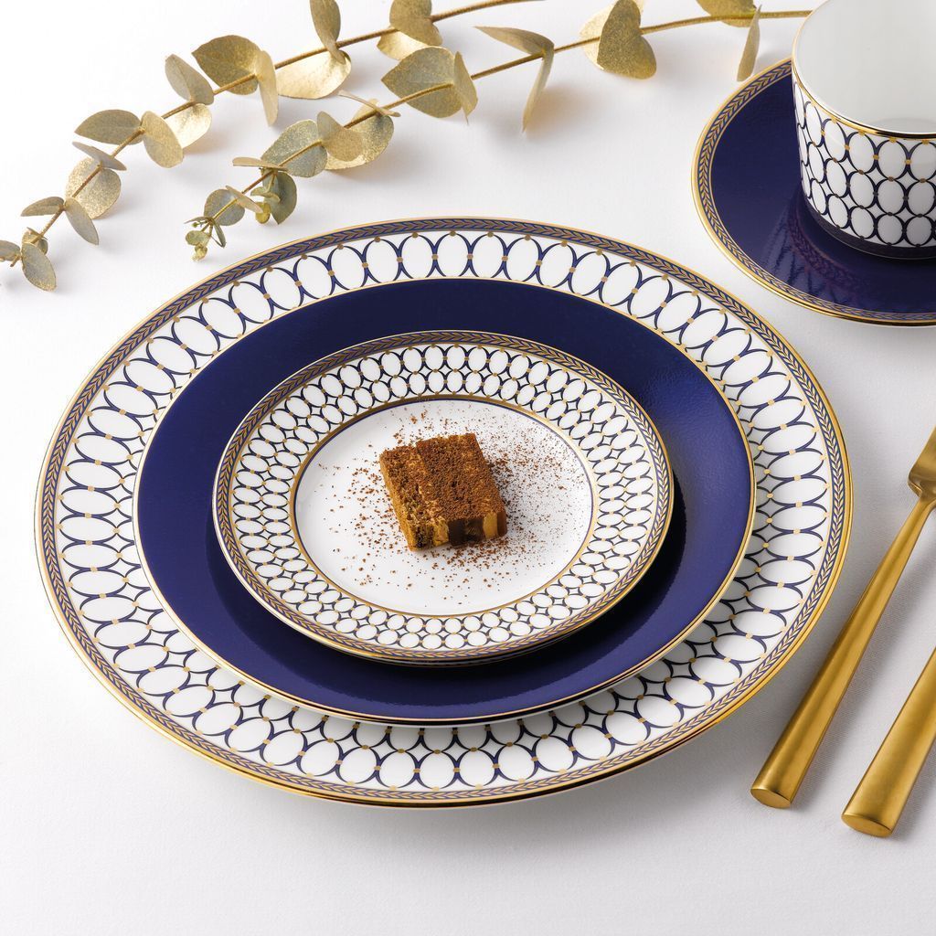 [product_category]-Wedgwood Renaissance Gold Plate 18 Cm, White/Blue-Wedgwood-91574129679-5C102101007-WED-2