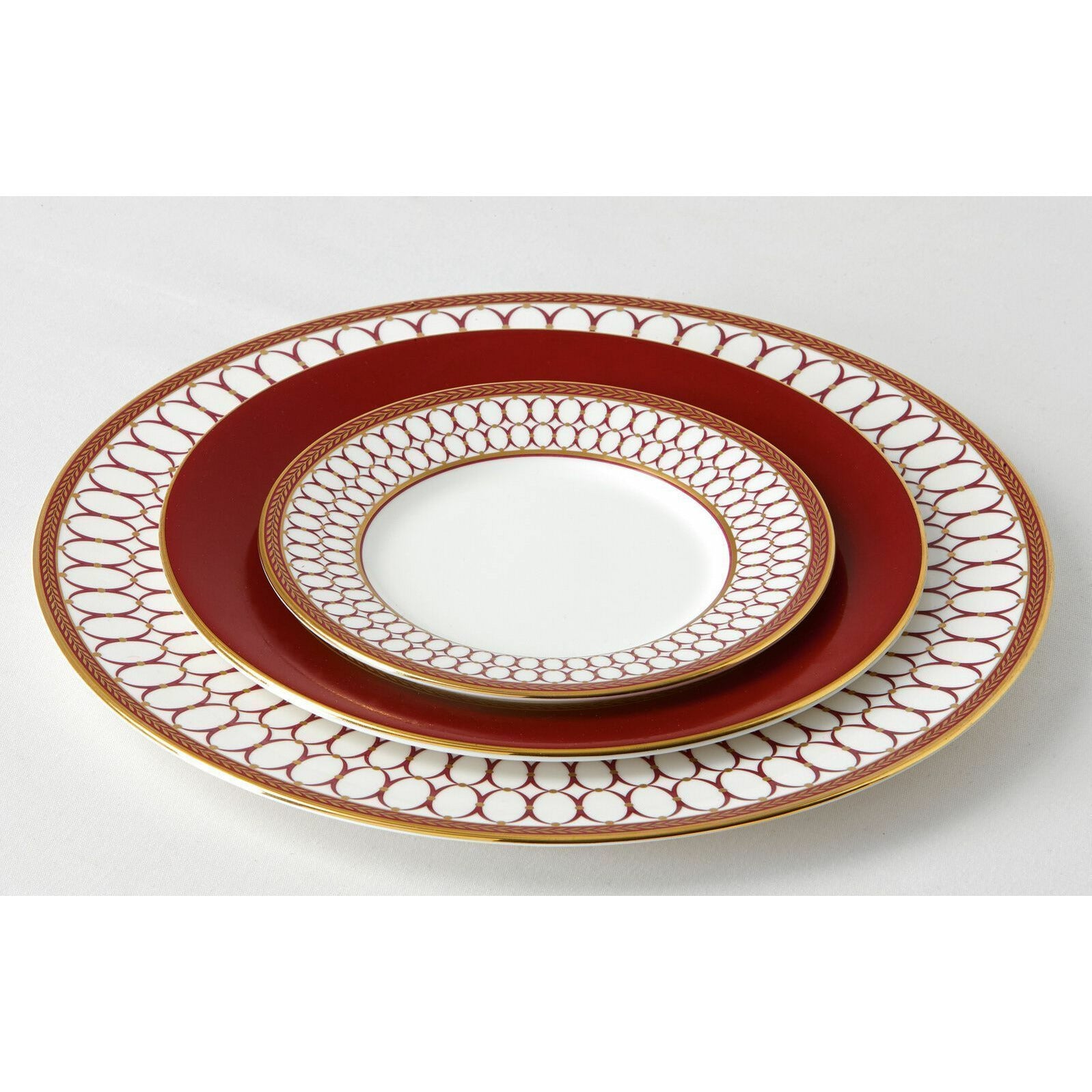 [product_category]-Wedgwood Renaissance Red Plate, 20 Cm-Wedgwood-701587007511-40000614-WED-3