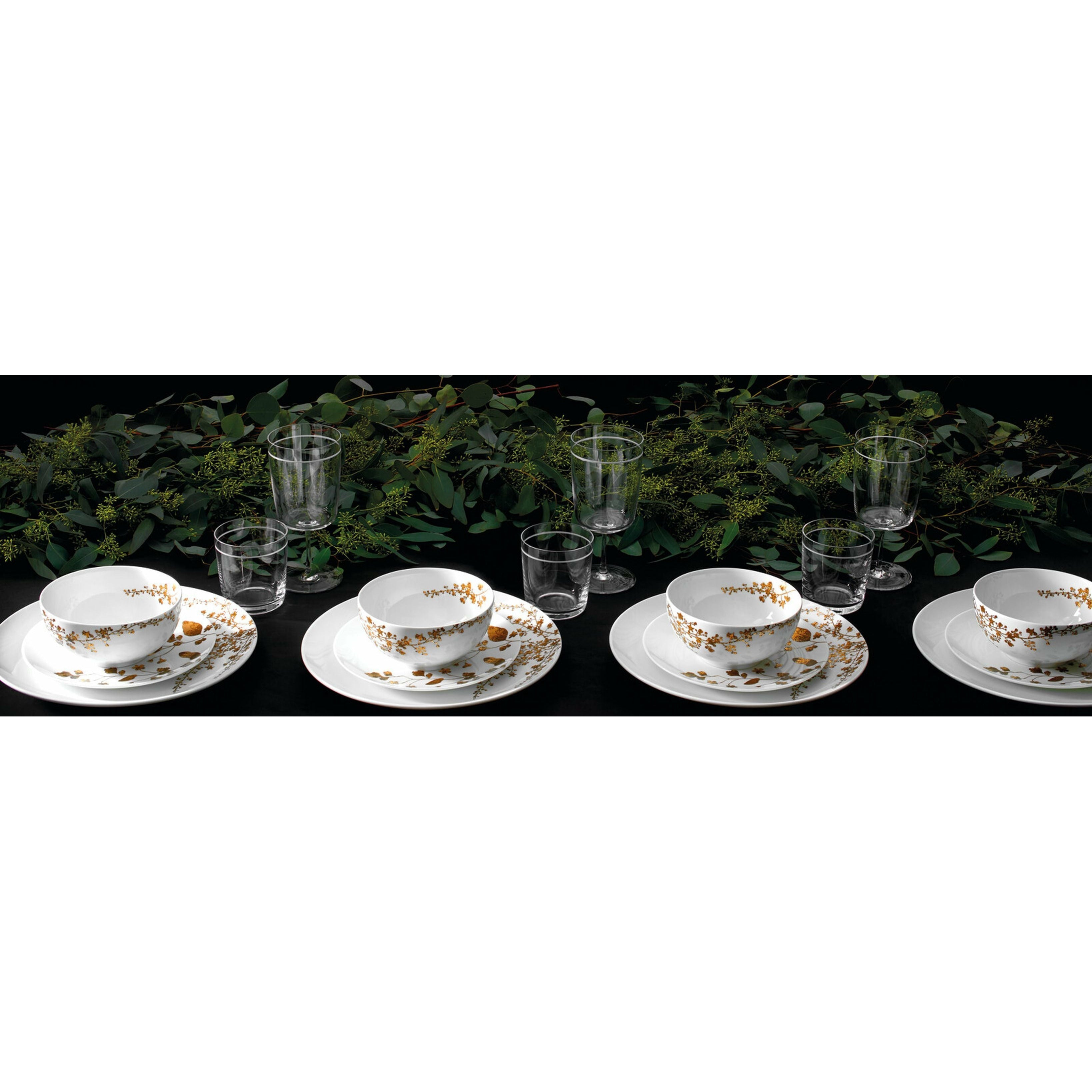 [product_category]-Wedgwood Vera Wang Jardin Plate 28 Cm, White/Gold-Wedgwood-701587394017-40033715-WED-3