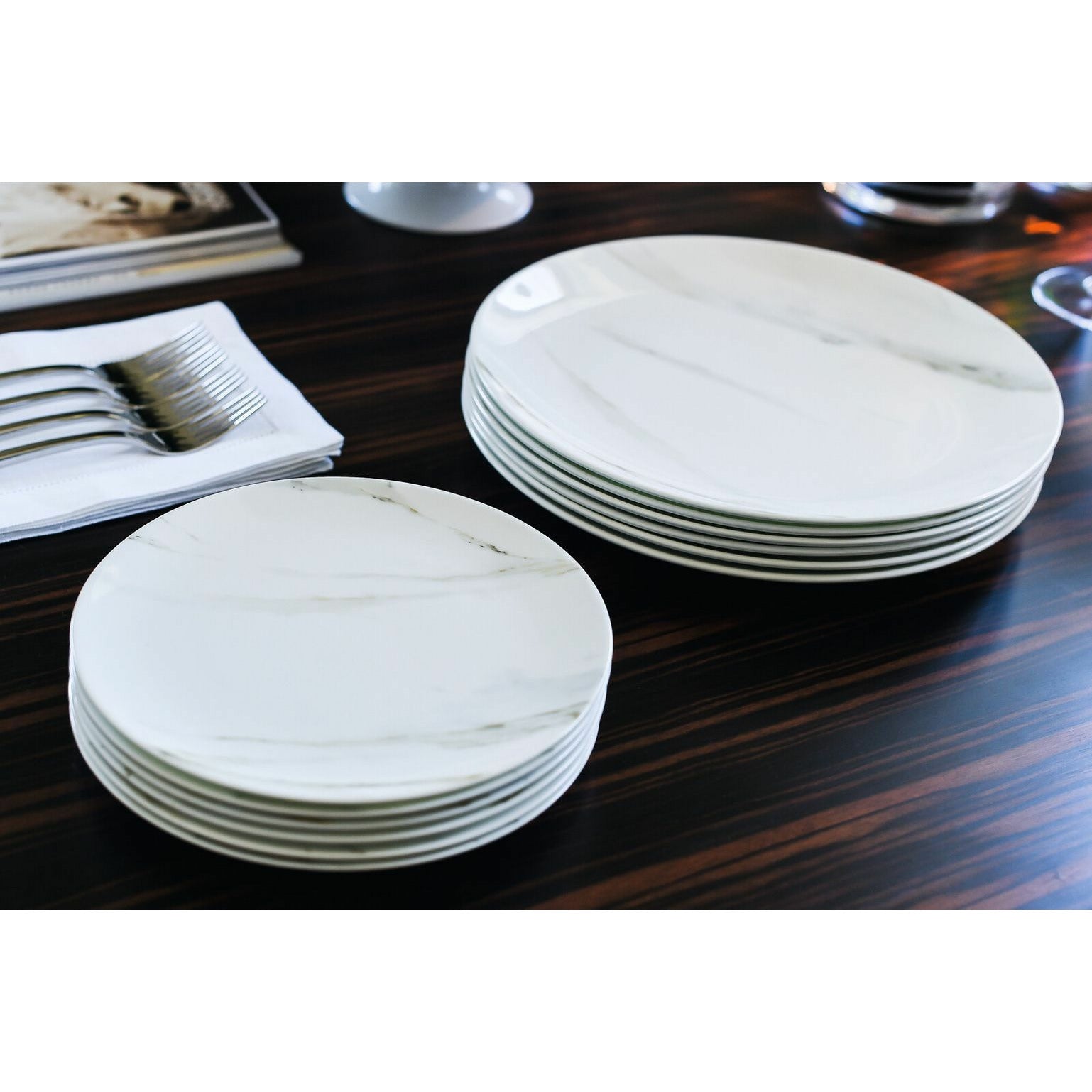 [product_category]-Wedgwood Vera Wang Venato Imperial Plate 28 Cm, White-Wedgwood-701587317313-40024327-WED-2