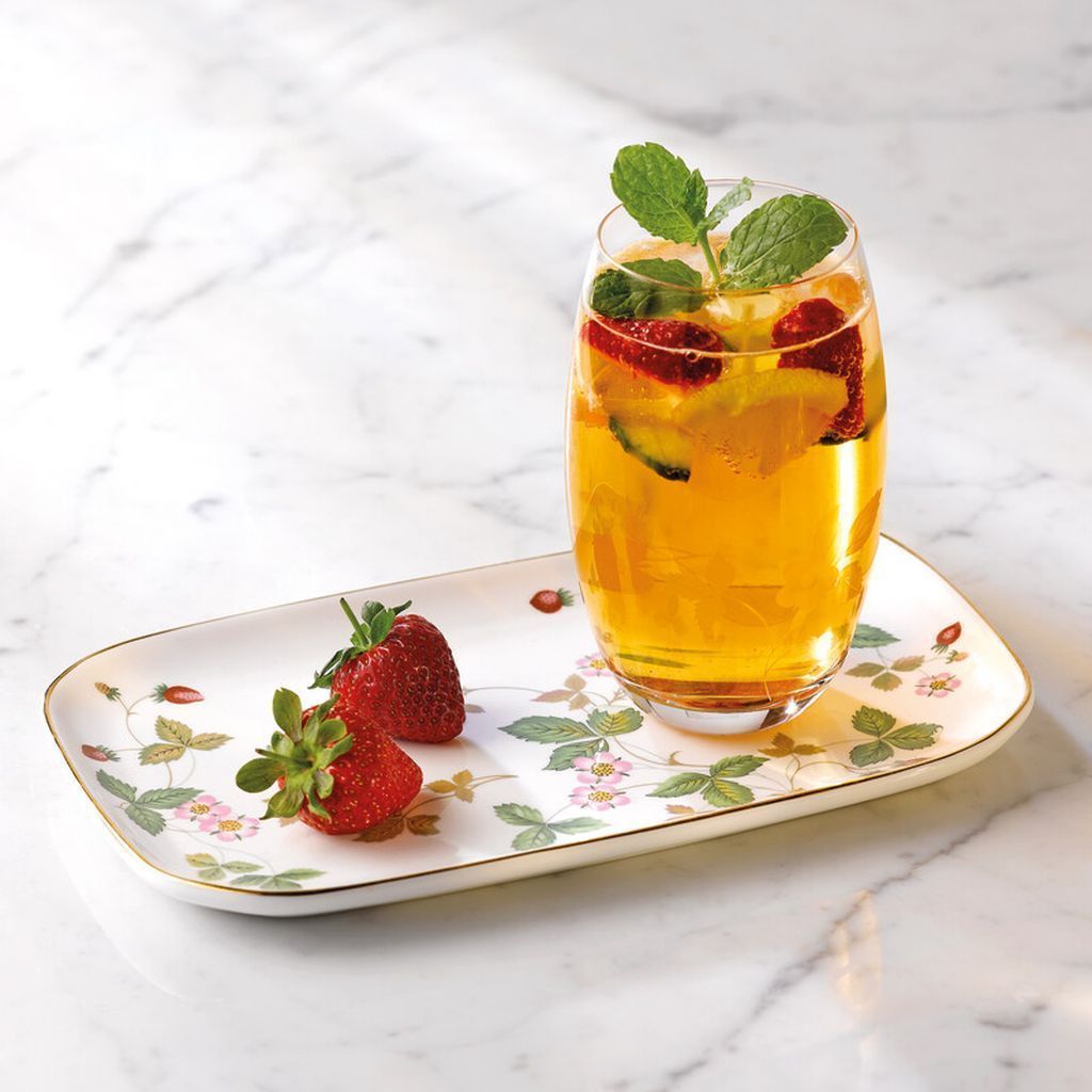 [product_category]-Wedgwood Wild Strawberry Rectangular Sandwich Tray, ø: 25 Cm-Wedgwood-701587018449-40001789-WED-2