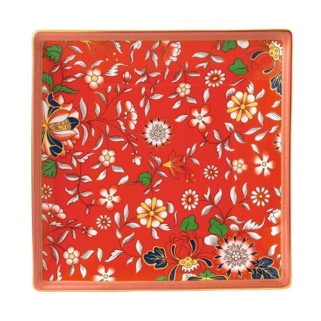 [product_category]-Wedgwood Wonderlust Crimson Jewel Firkantet Bakke 14,5 Cm Gaveæske, Red-Wedgwood-701587314282-40023907-WED-1