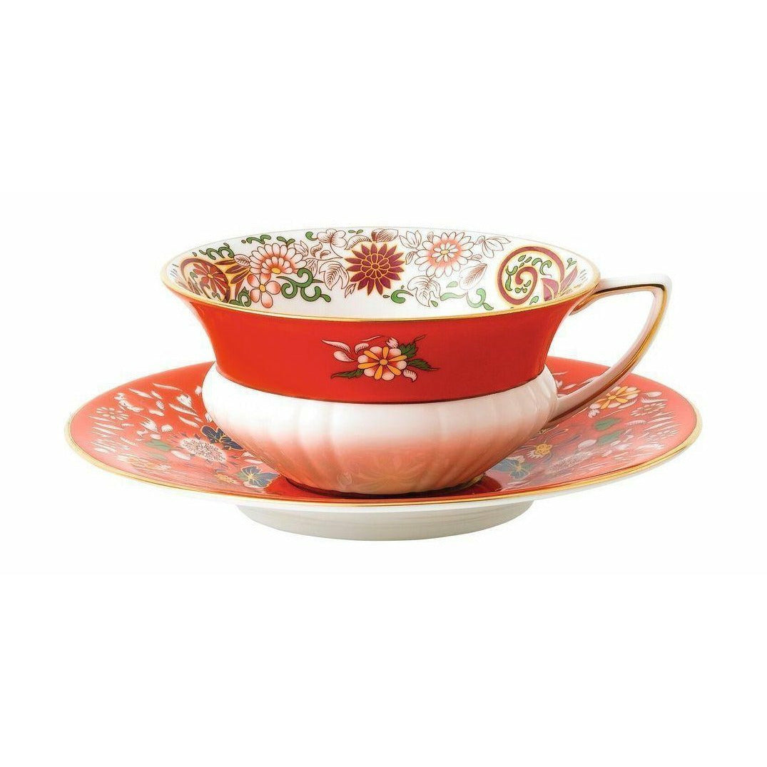 [product_category]-Wedgwood Wonderlust Other Patterns Crimson Orient Teacup 0,15 L & Saucer Gift Box-Wedgwood-701587315425-40024021-WED-1