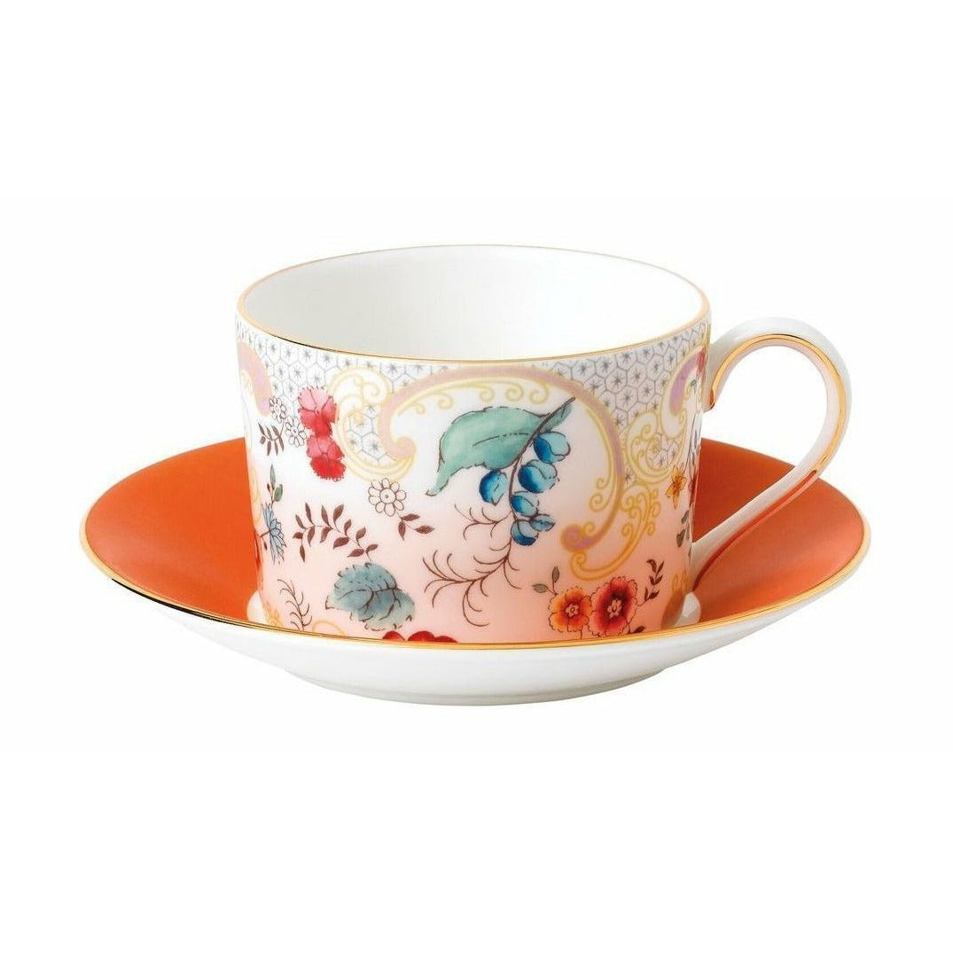 [product_category]-Wedgwood Wonderlust Rococo Flowers Teacup 0,15 L & Saucer Gift Box, White-Wedgwood-701587388900-40032680-WED-1