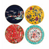 Wedgwood Wonderlust sady Smíšené vzory deska 20 cm Mixster Munster Gift Box 4 PCS, 4 PCS.