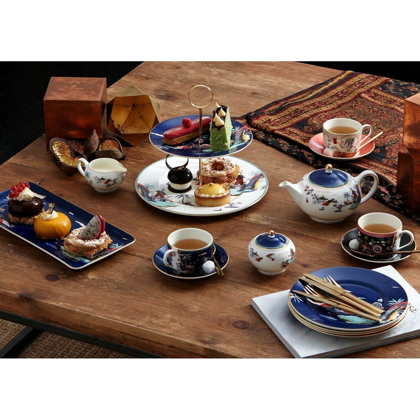[product_category]-Wedgwood Wonderlust Sets Mixed Patterns Plate 20 Cm Mixed Munster Gift Box 4 Pcs, 4 Pcs.-Wedgwood-701587380423-40031712-WED-3