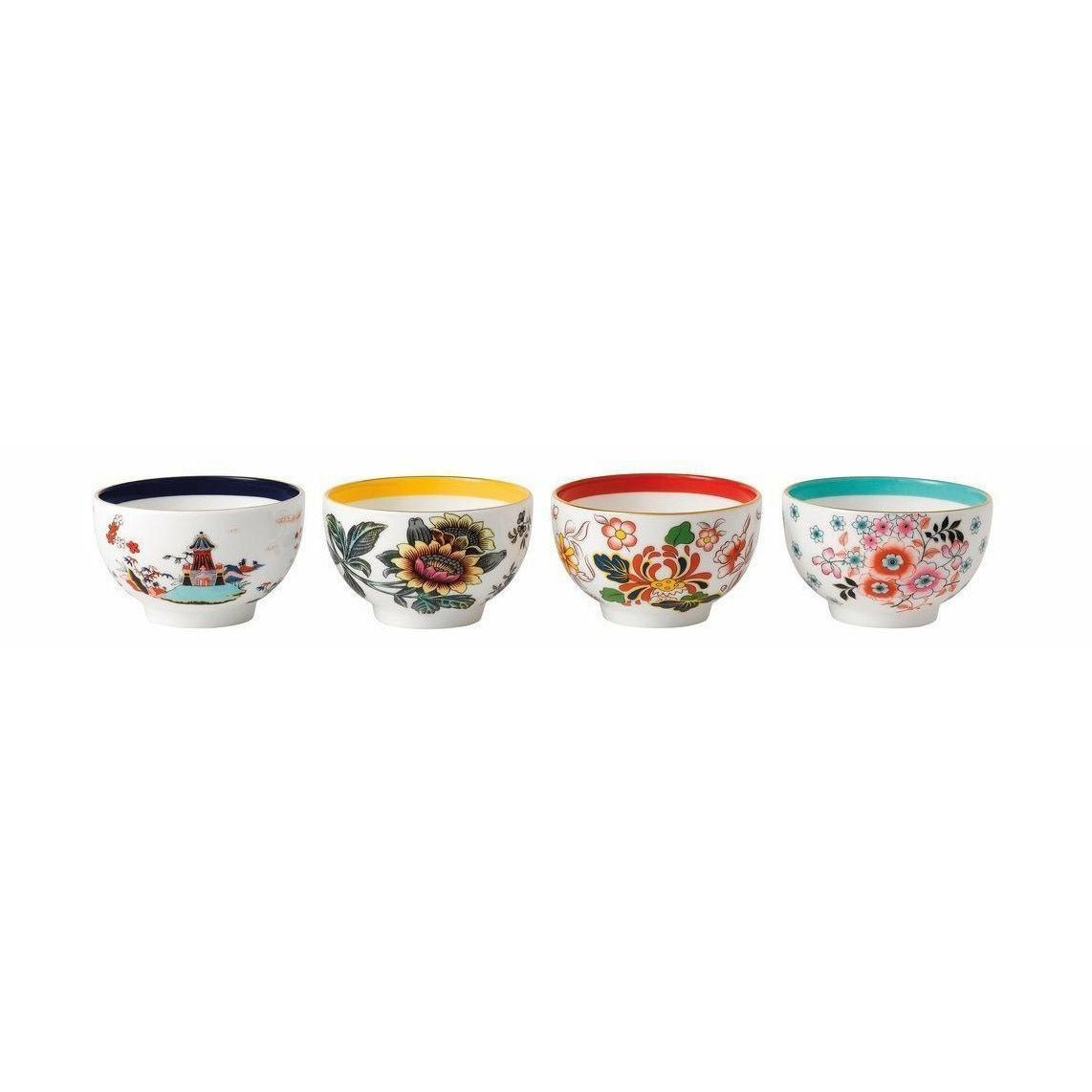 [product_category]-Wedgwood Wonderlust Sets Mixed Patterns Tea Bowl 8 Cm Mixed Munster Gift Box 4 Pcs, 4 Pcs.-Wedgwood-701587314039-40023882-WED-1
