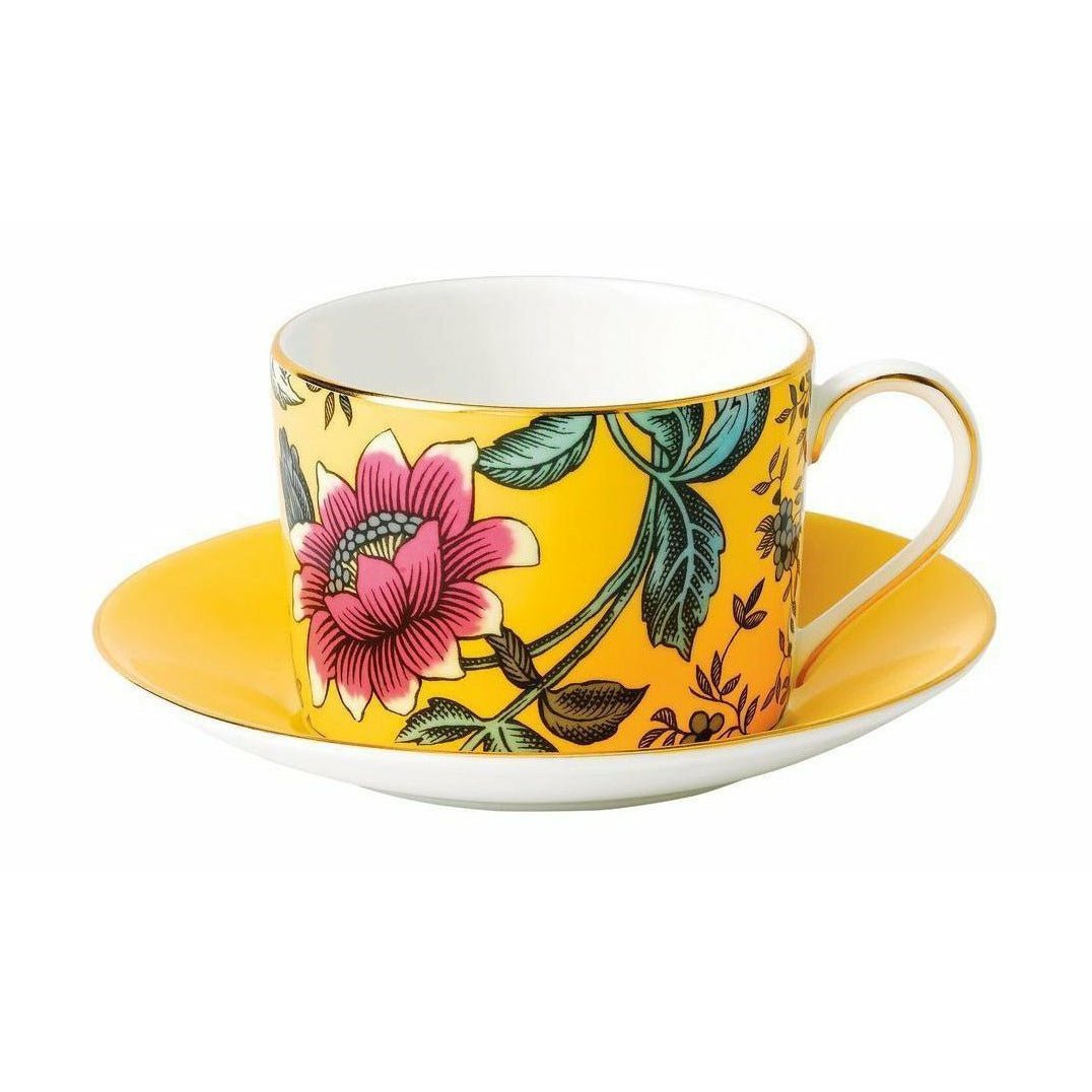 [product_category]-Wedgwood Wonderlust Yellow Tonquin Teacup 0,15 L & Saucer Gift Box, Yellow-Wedgwood-701587380362-40031706-WED-1