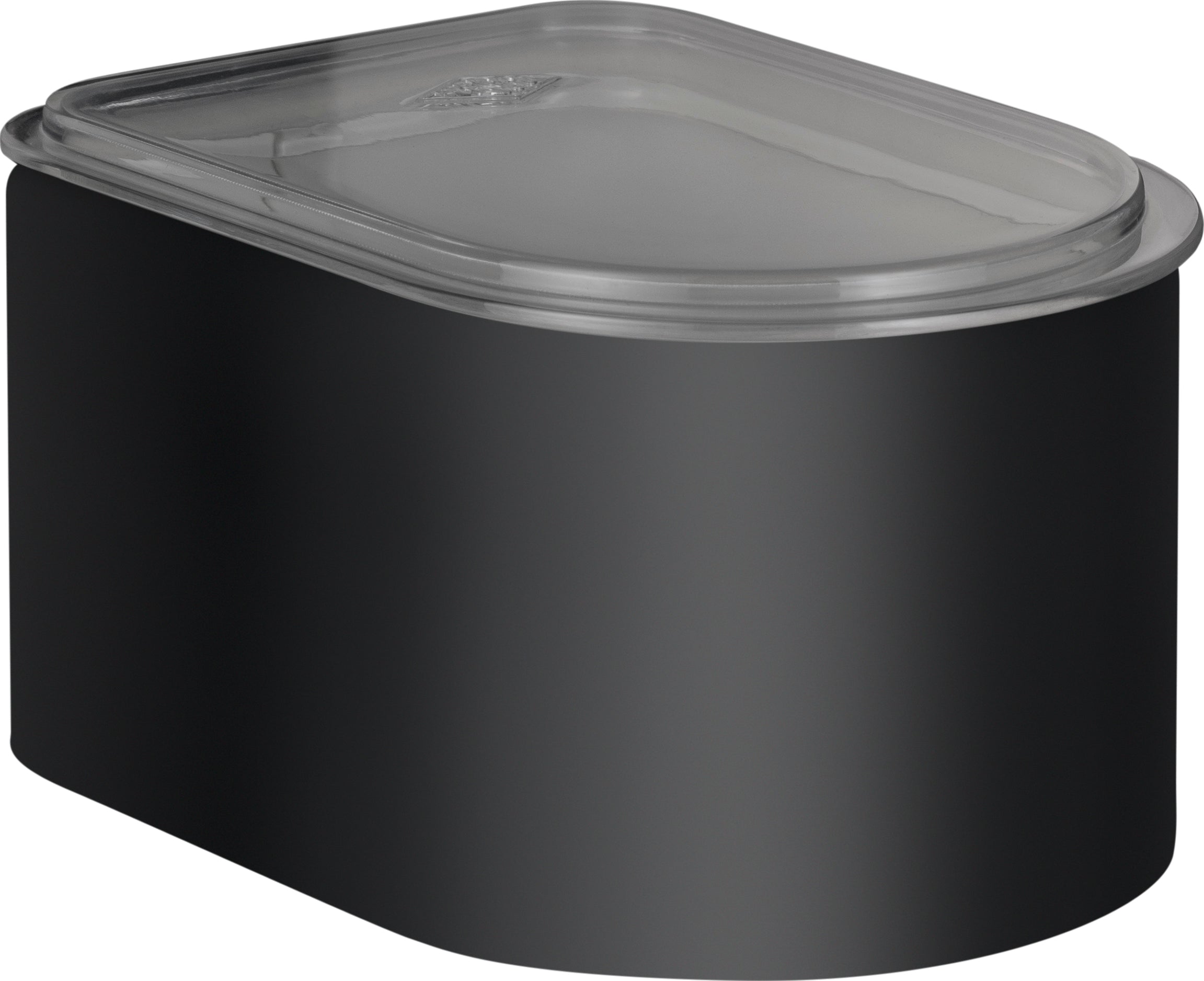[product_category]-Wesco Canister 1 Litre With Acrylic Lid, Black Matt-Wesco-4004519115534-321401-73-DE-WES-1