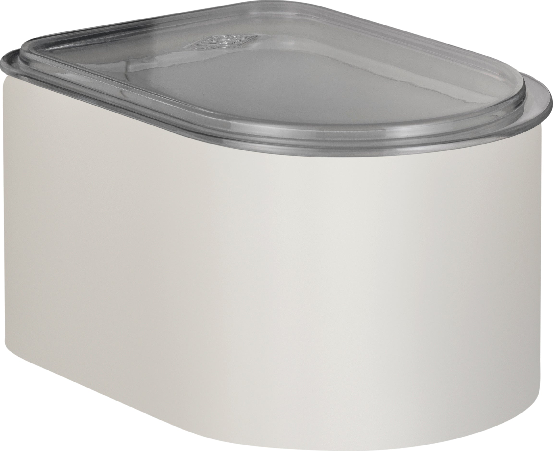 [product_category]-Wesco Canister 1 Litre With Acrylic Lid, Sand Matt-Wesco-4004519115572-321401-87-DE-WES-1