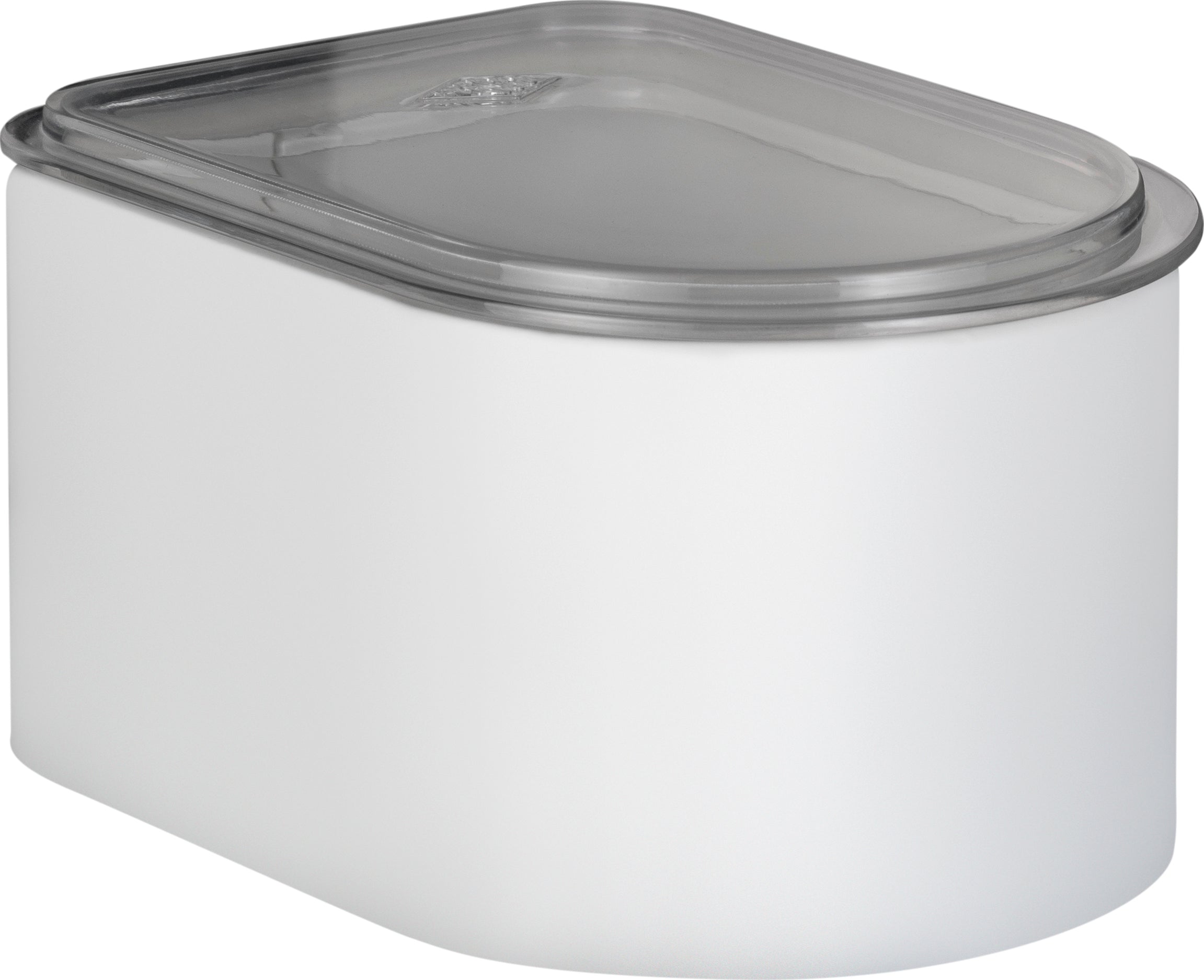 [product_category]-Wesco Canister 1 Litre With Acrylic Lid, White Matt-Wesco-4004519115541-321401-74-DE-WES-1