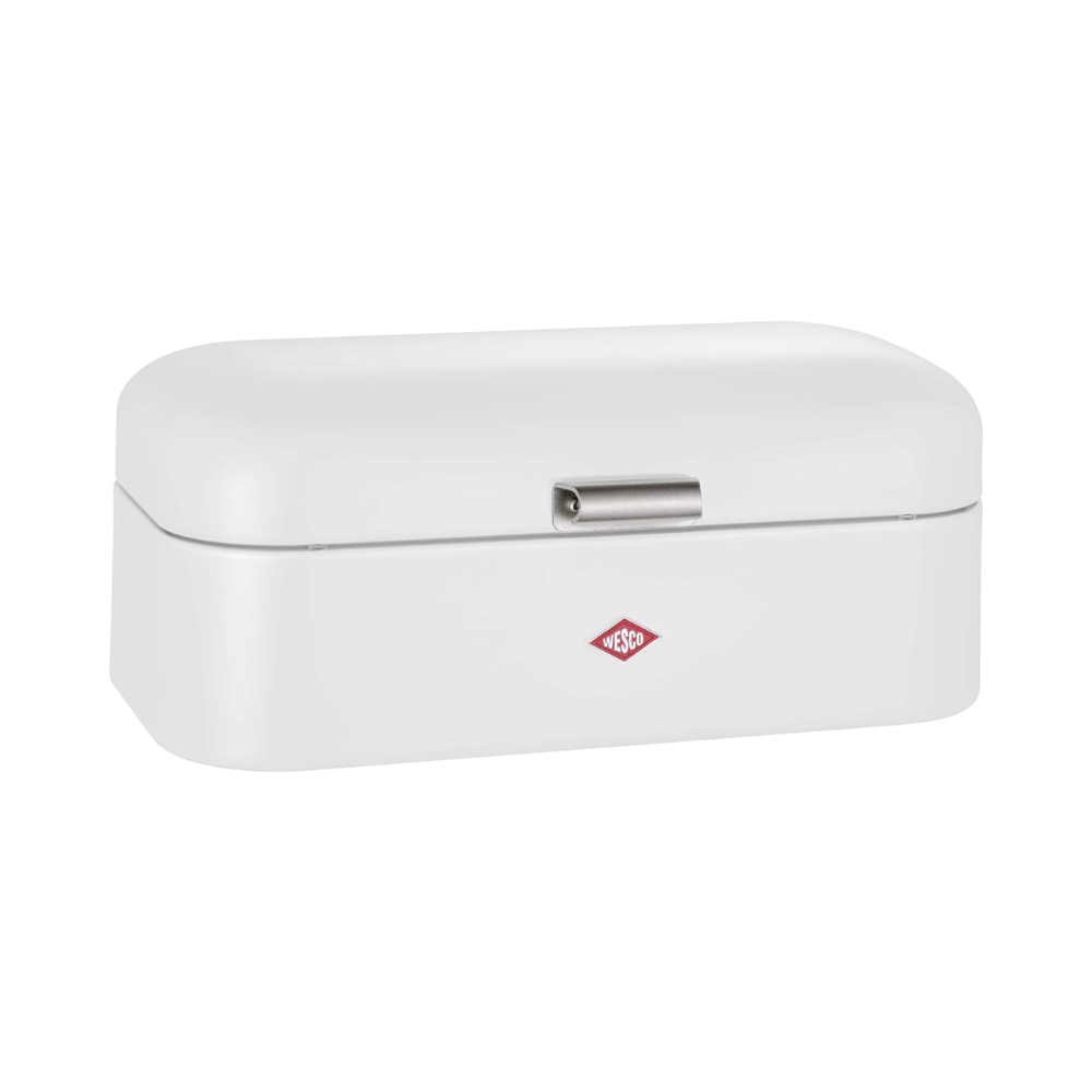 [product_category]-Wesco Grandy Breadbin, Matt White-Wesco-4004519110003-235201-74-DE-WES-1