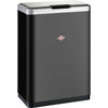 Wesco I.Master Double with Sensor 2x20 Litres, Black Matt
