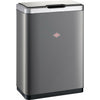 Wesco I.Master Double with Sensor 2x20 litrů, grafitový matný