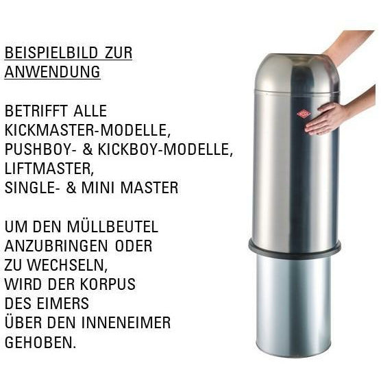 [product_category]-Wesco Mini Master 6 Litres, Cool Grey Matt-Wesco-4004519104316-180112-79-DE-WES-3