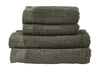 Klasická sada ručníků zóny zóny 4, Olive Green