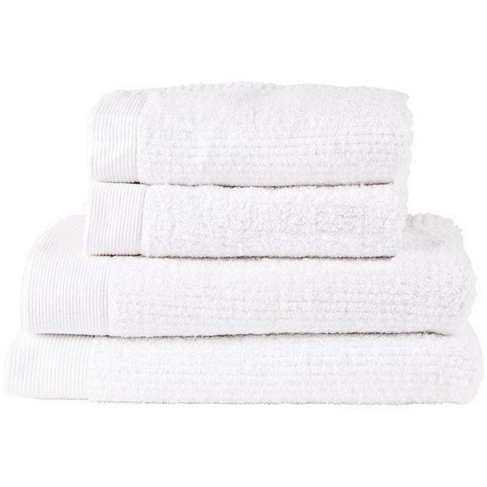 [product_category]-Zone Denmark Classic Towel Set Of 4, White-Zone Denmark-5722003319945-331994-ZON-1