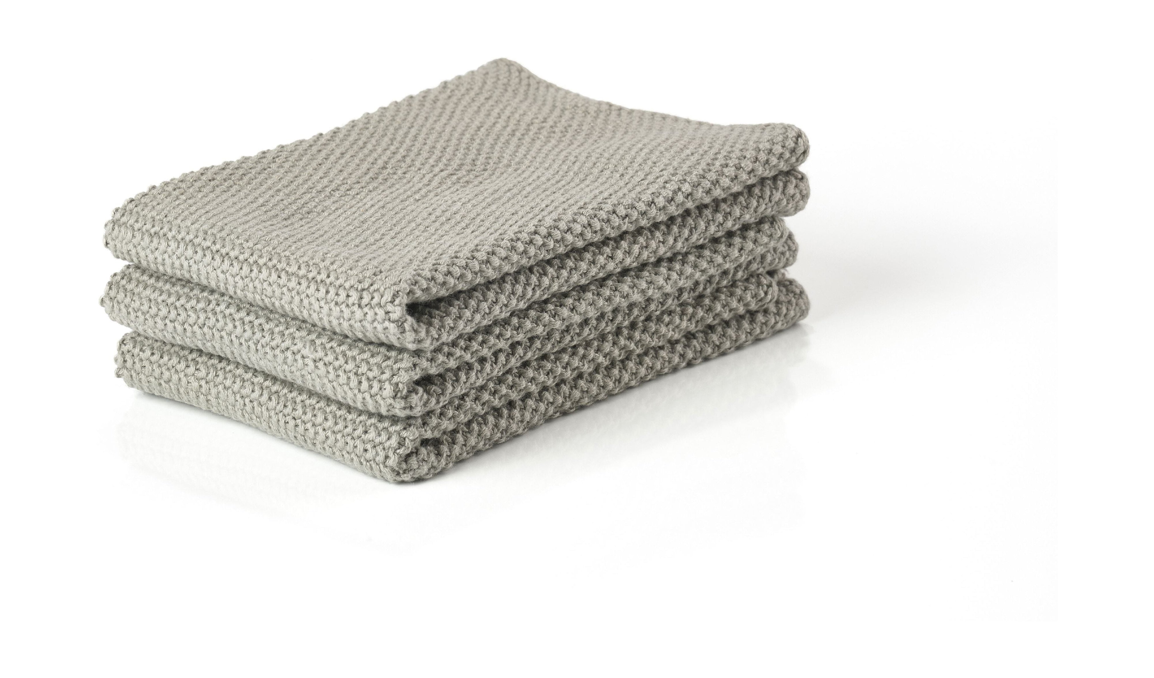 [product_category]-Zone Denmark Cleaning Cloth Set Of 3, Mud-Zone Denmark-5722000290841-29084-ZON-3