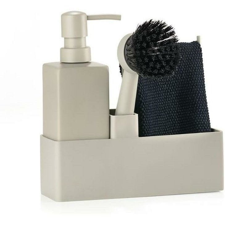 [product_category]-Zone Denmark Dishwasher Set 4 Pcs, Mud-Zone Denmark-5722000152408-15240-ZON-1