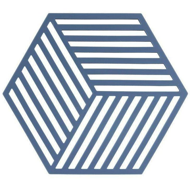 [product_category]-Zone Denmark Hexagon Coaster, Denim-Zone Denmark-5708760659159-330340-ZON-1
