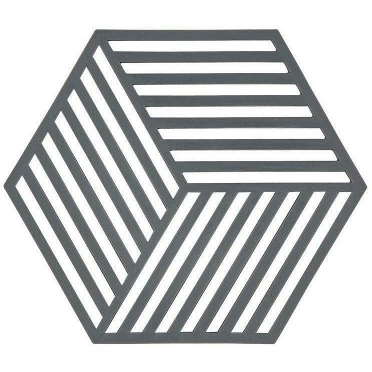 [product_category]-Zone Denmark Hexagon Coaster, Grey-Zone Denmark-5708760594252-330137-ZON-1