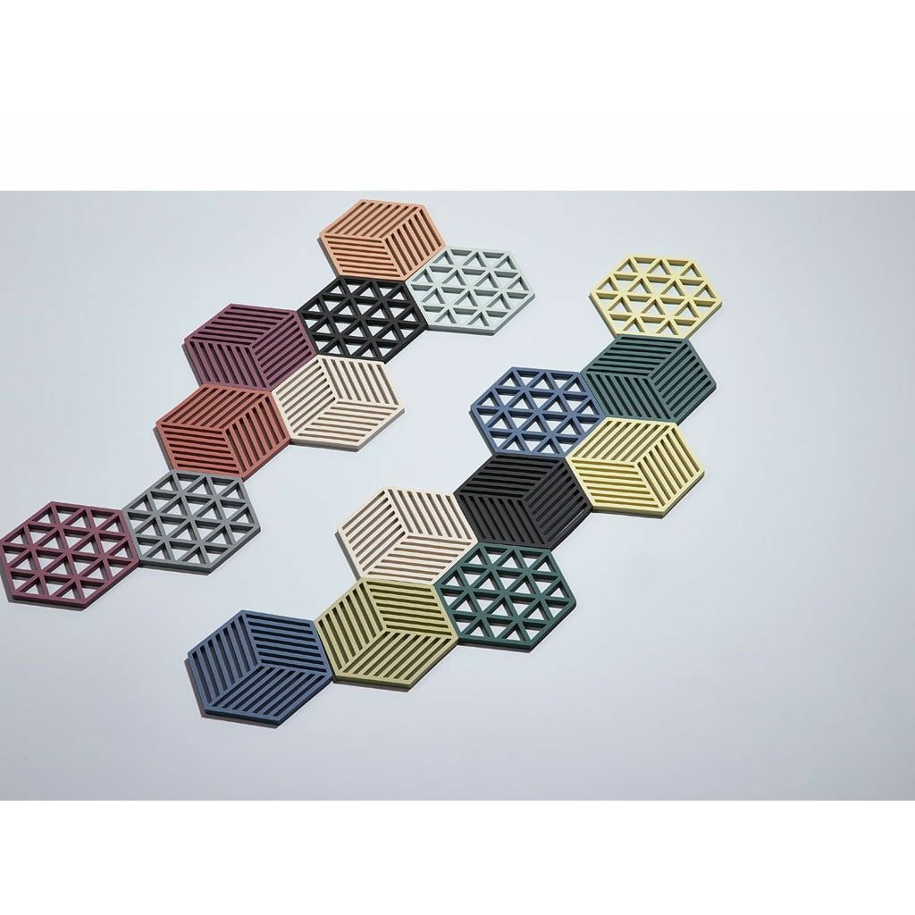 [product_category]-Zone Denmark Hexagon Coaster, Grey-Zone Denmark-5708760594252-330137-ZON-2