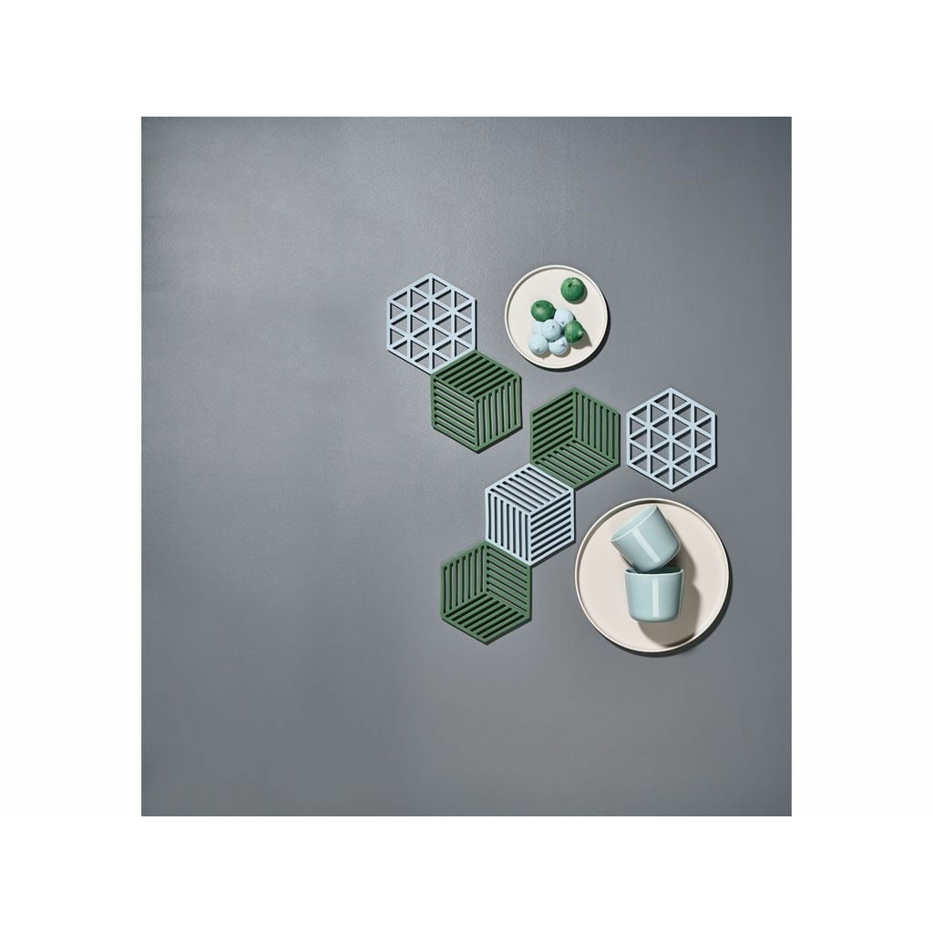 [product_category]-Zone Denmark Hexagon Coaster, Sky Blue-Zone Denmark-5708760679829-331282-ZON-2