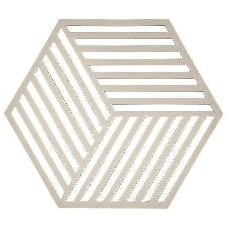 [product_category]-Zone Denmark Hexagon Coaster, Warm Grey-Zone Denmark-5708760594245-330136-ZON-1