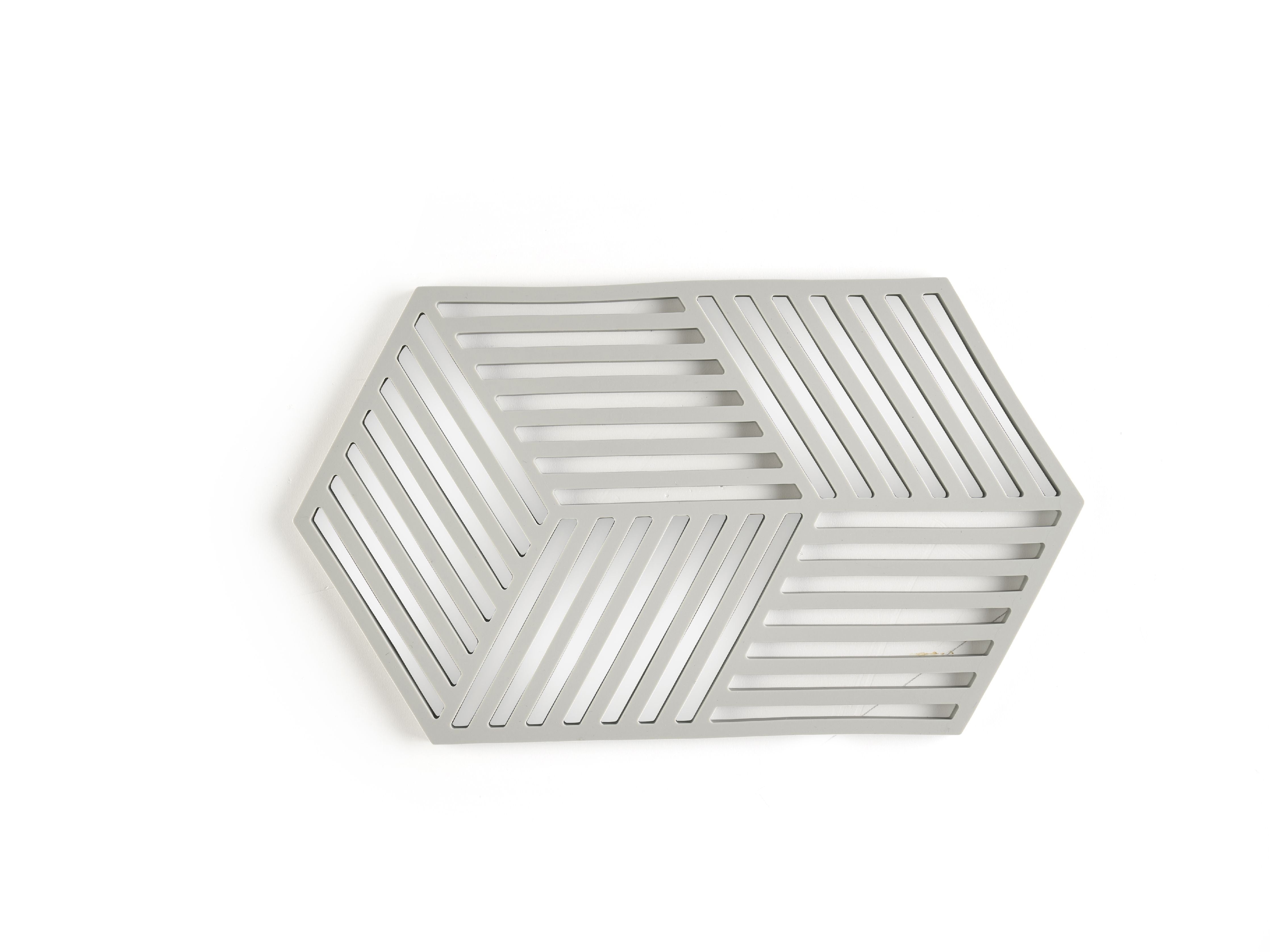 [product_category]-Zone Denmark Hexagon Trivet 24 X 14 X 0,9 Cm, Warm Grey-Zone Denmark-5722000316121-31612-ZON-2