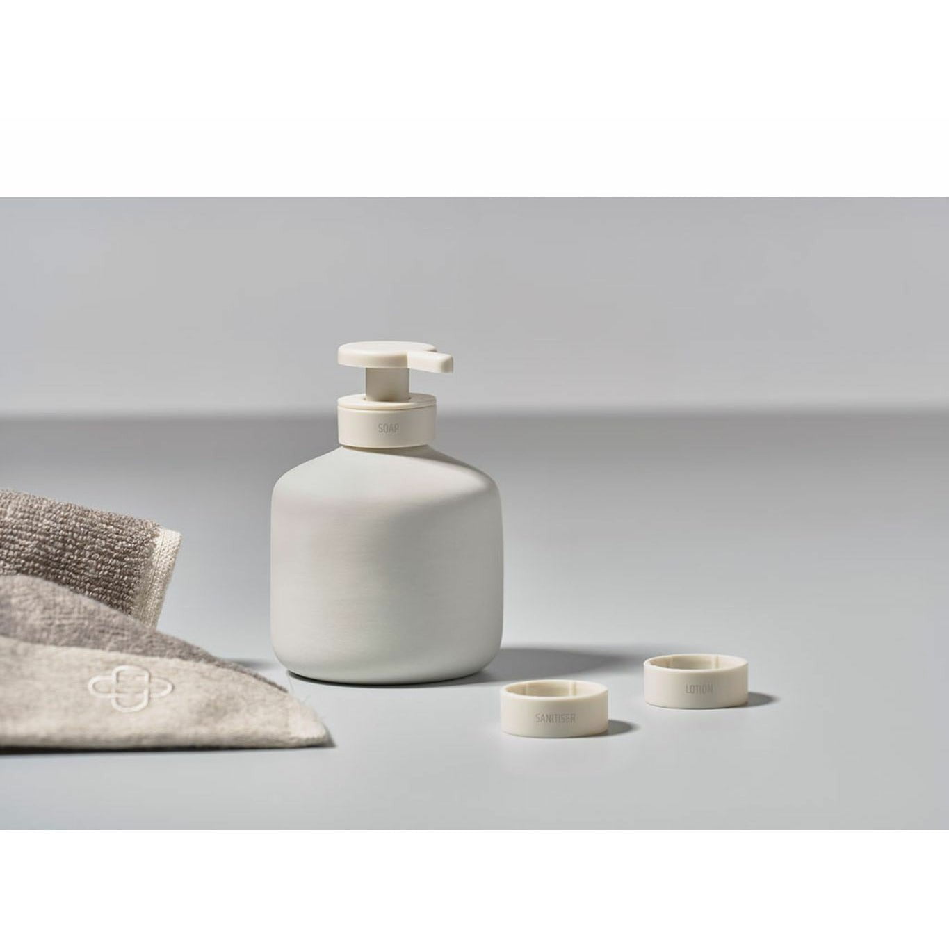 [product_category]-Zone Denmark Inu Soap Dispenser 0,25 L, Cream Coloured-Zone Denmark-5722000230816-23081-ZON-2