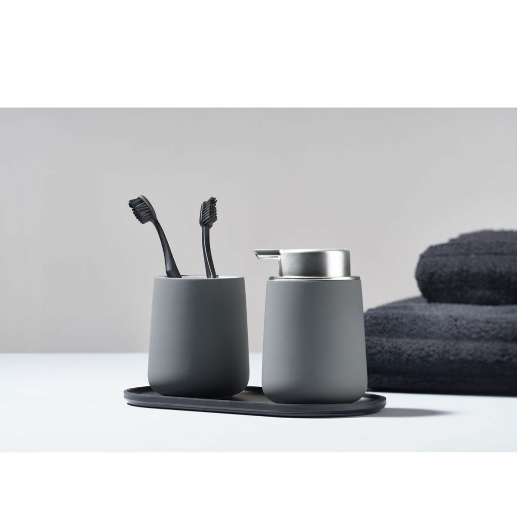 [product_category]-Zone Denmark Nova Toothbrush Cup, Grey-Zone Denmark-5708760574810-330106-ZON-2