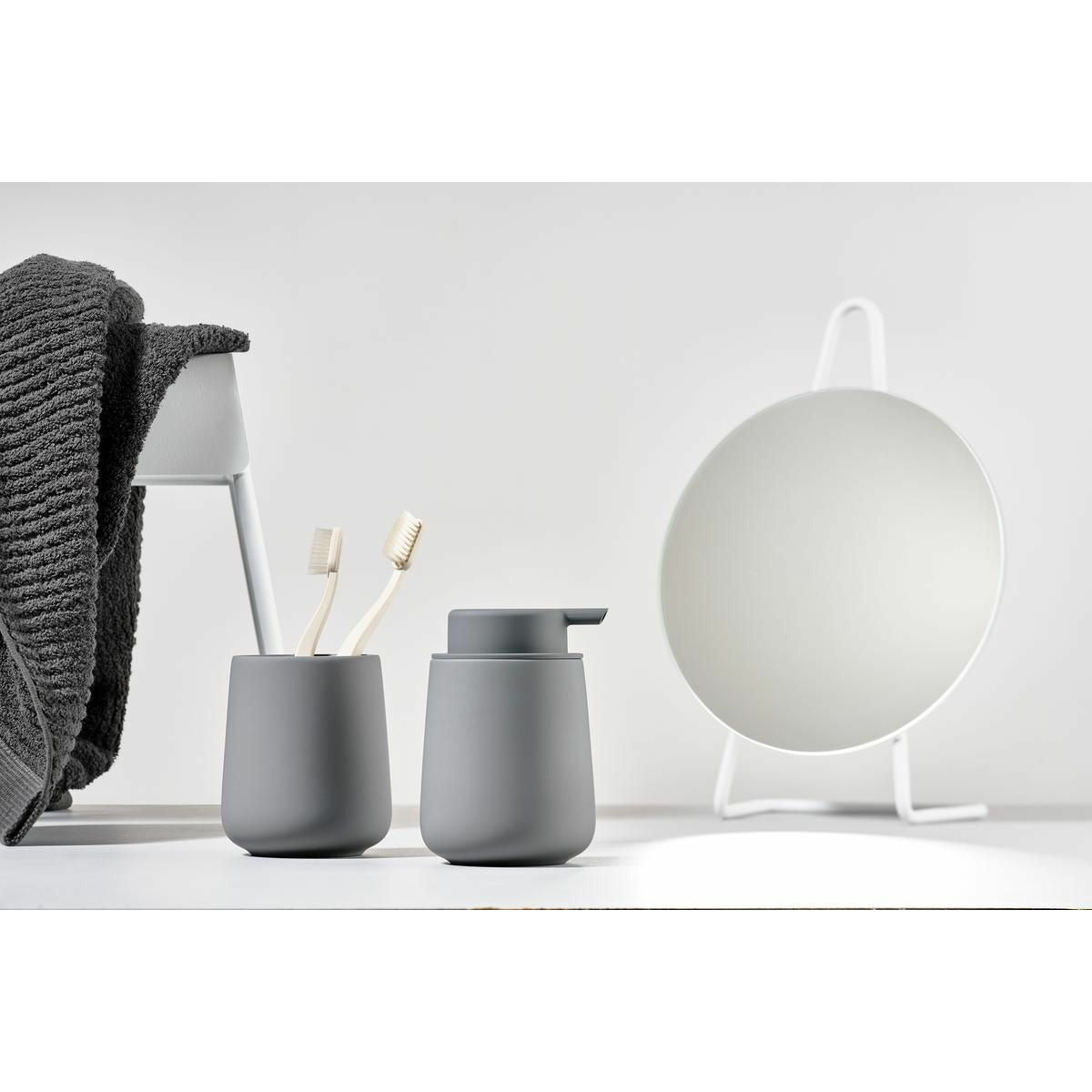 [product_category]-Zone Denmark Nova Toothbrush Cup, Seagull Grey-Zone Denmark-5708760676583-331218-ZON-3