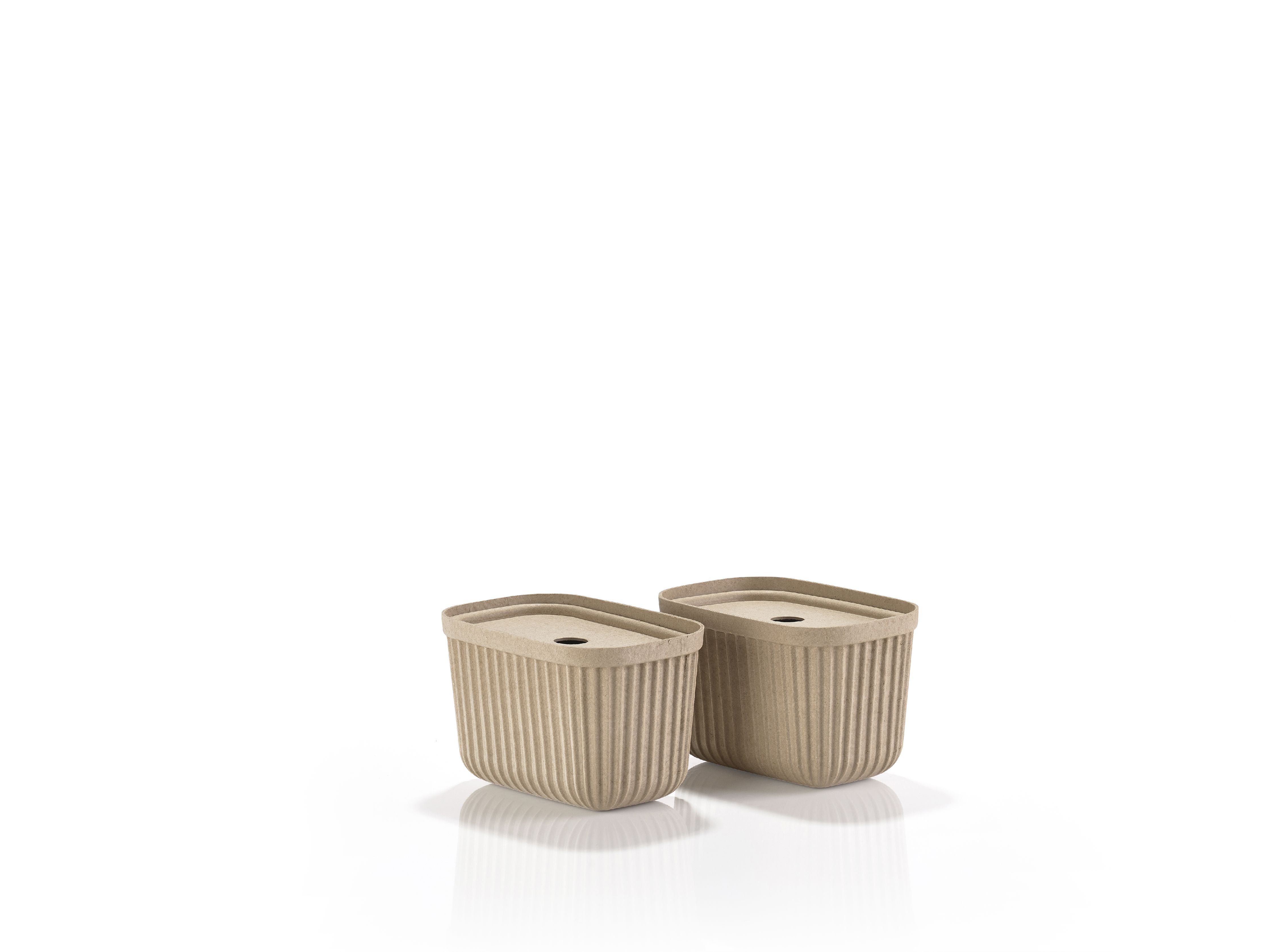 [product_category]-Zone Denmark Pulp Storage Box 23x15x15 Cm 2 Pcs, Natural Brown-Zone Denmark-5722000317661-31766-ZON-3