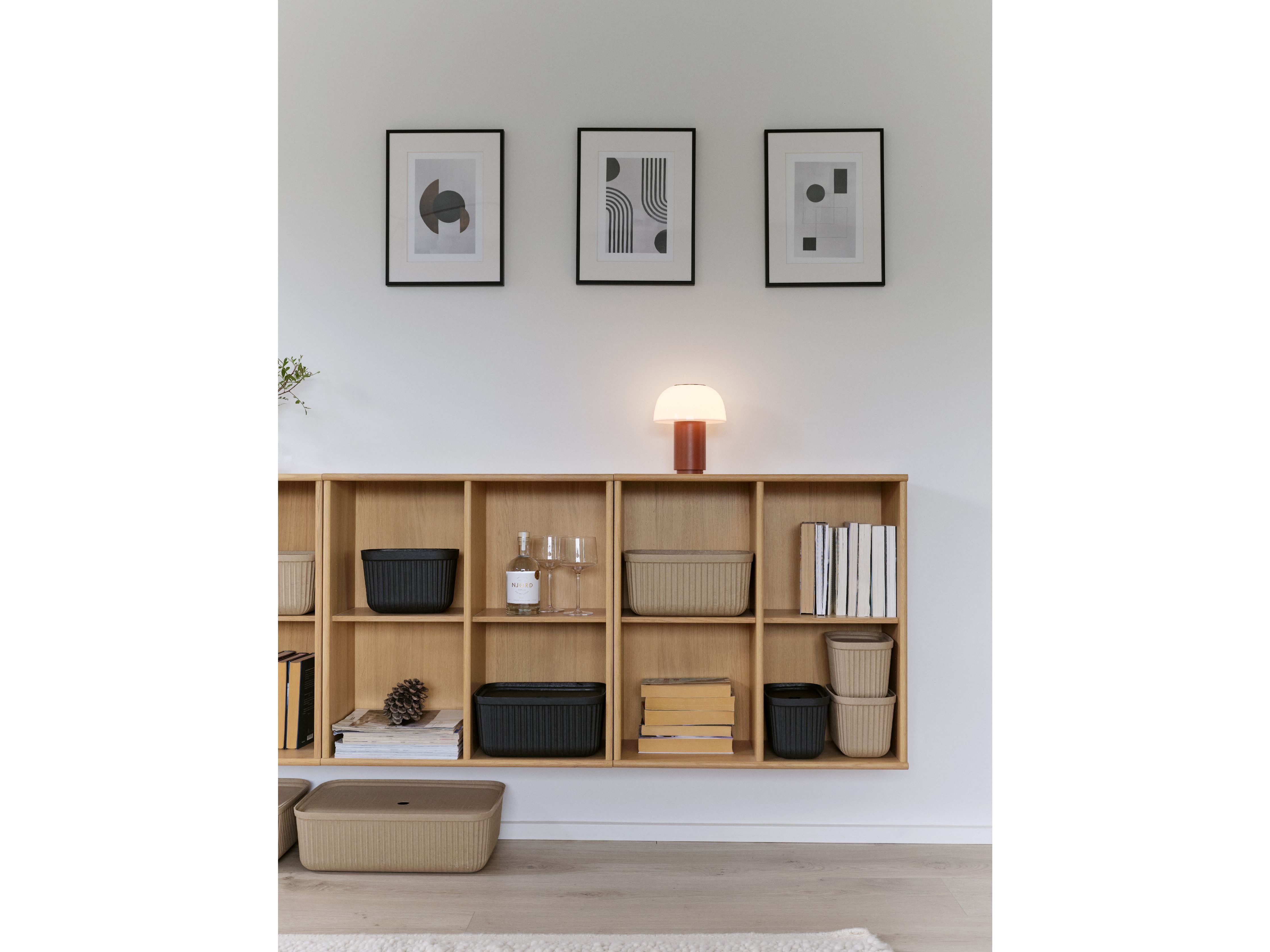 [product_category]-Zone Denmark Pulp Storage Box 48x32x15 Cm 2 Pcs, Natural Brown-Zone Denmark-5722000317760-31776-ZON-6