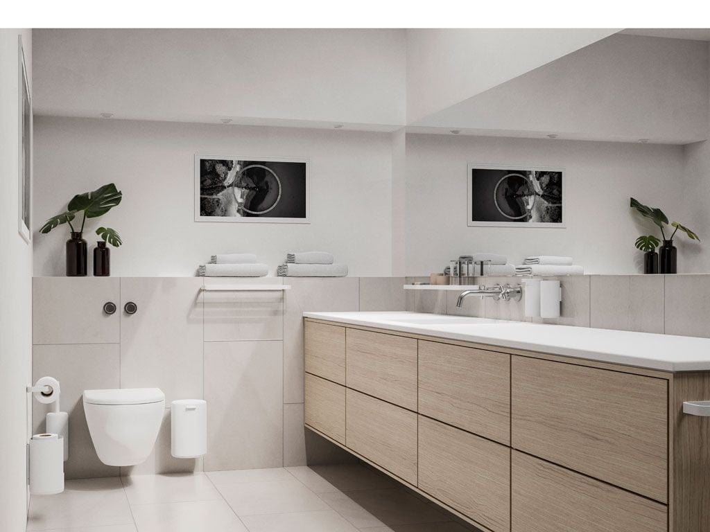 [product_category]-Zone Denmark Rim Shower Shelf, White-Zone Denmark-5722000144670-14467-ZON-3