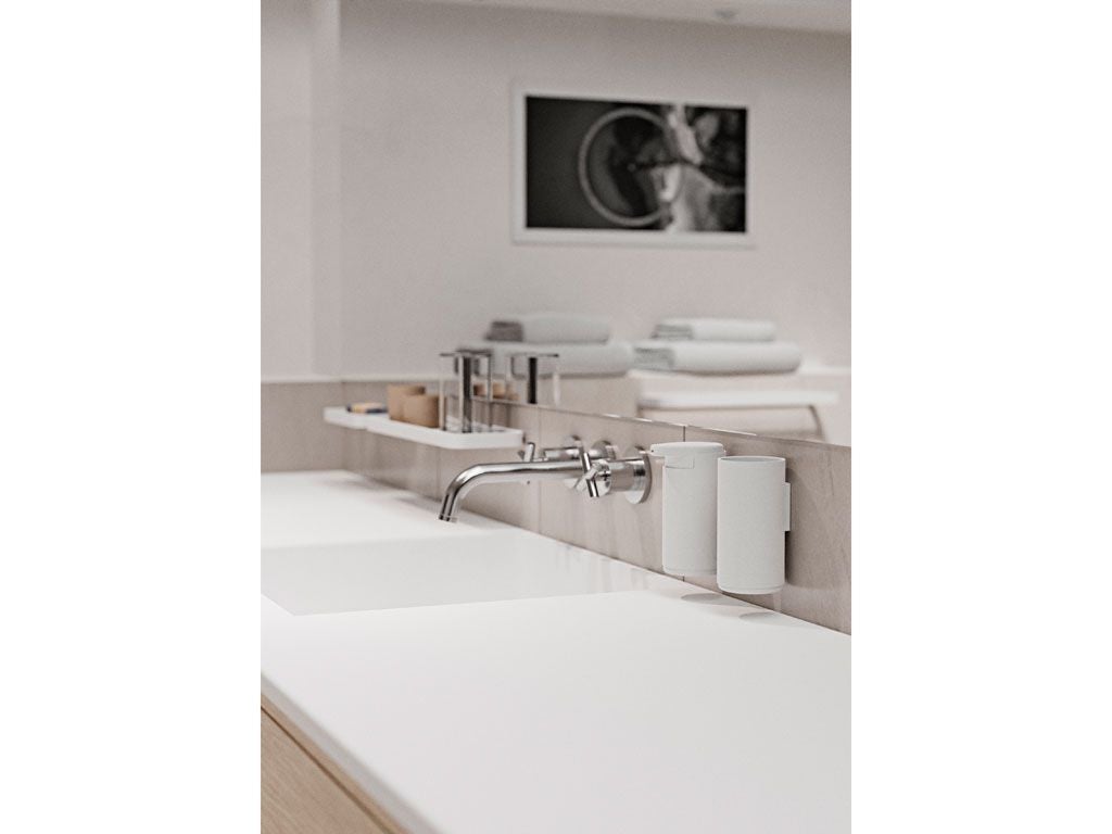 [product_category]-Zone Denmark Rim Soap Dispenser For Wall 0,2 L, White-Zone Denmark-5722000144816-14481-ZON-4