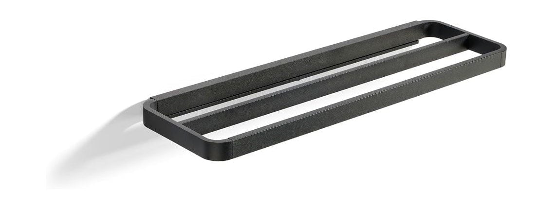 [product_category]-Zone Denmark Rim Towel Rail Double 44x12,5 Cm, Black-Zone Denmark-5722000146391-14639-ZON-1