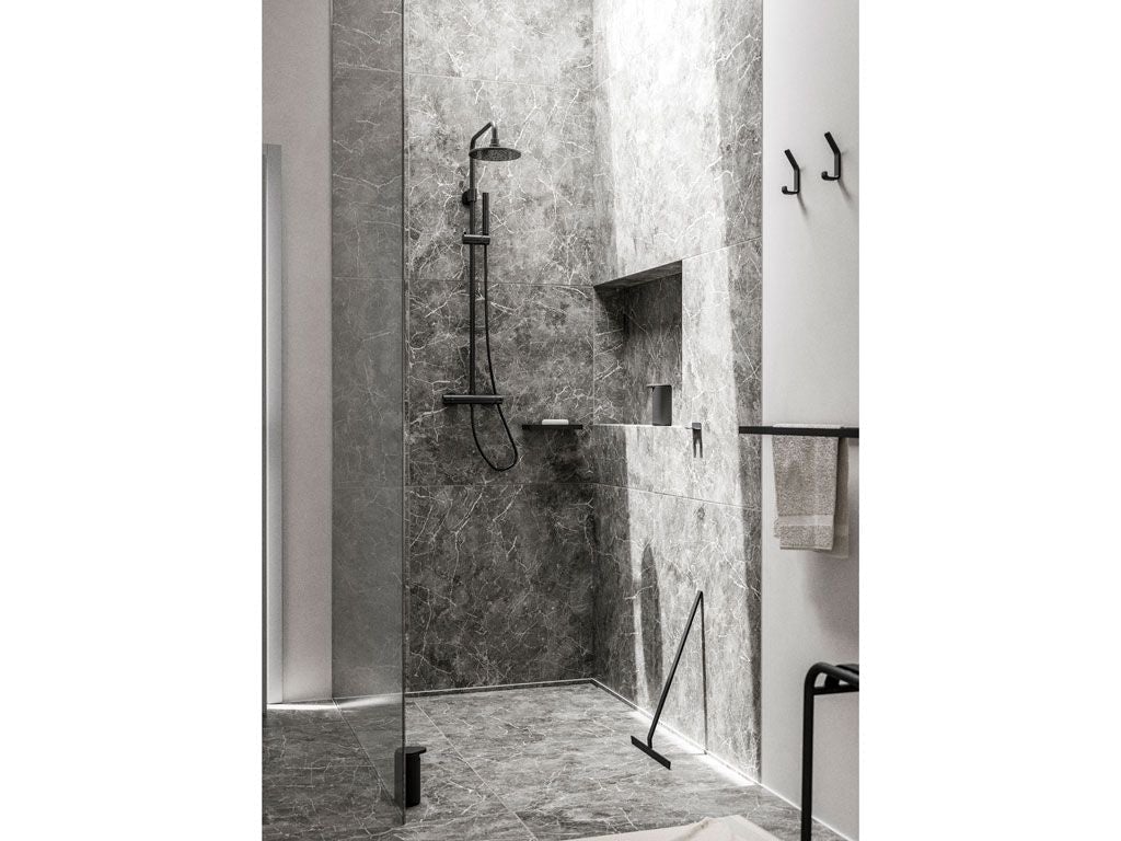 [product_category]-Zone Denmark Rim Towel Rail Double 44x12,5 Cm, Black-Zone Denmark-5722000146391-14639-ZON-2