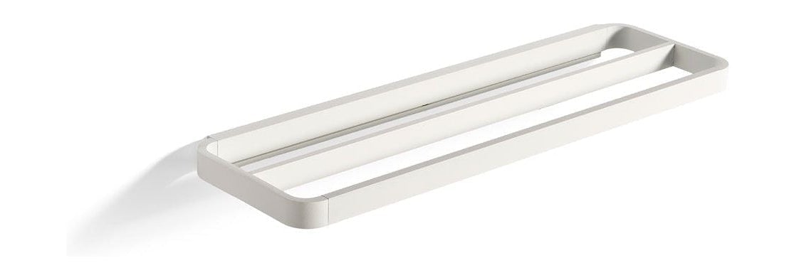 [product_category]-Zone Denmark Rim Towel Rail Double 44x12,5 Cm, White-Zone Denmark-5722000144724-14472-ZON-1