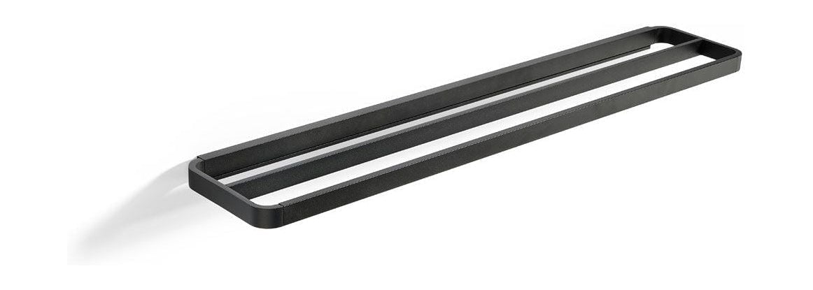 [product_category]-Zone Denmark Rim Towel Rail Double 70x12,5 Cm, Black-Zone Denmark-5722000146414-14641-ZON-1