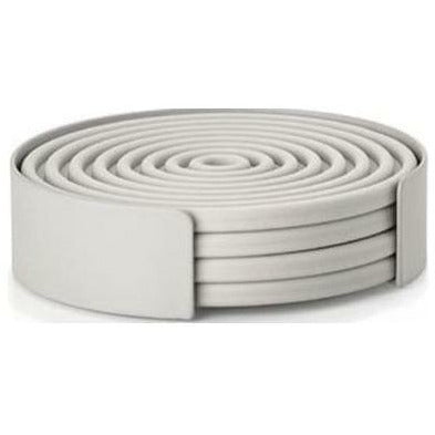 [product_category]-Zone Denmark Rocks Glass Coaster Set Of 4, Warm Grey-Zone Denmark-5722000148340-14834-ZON-1