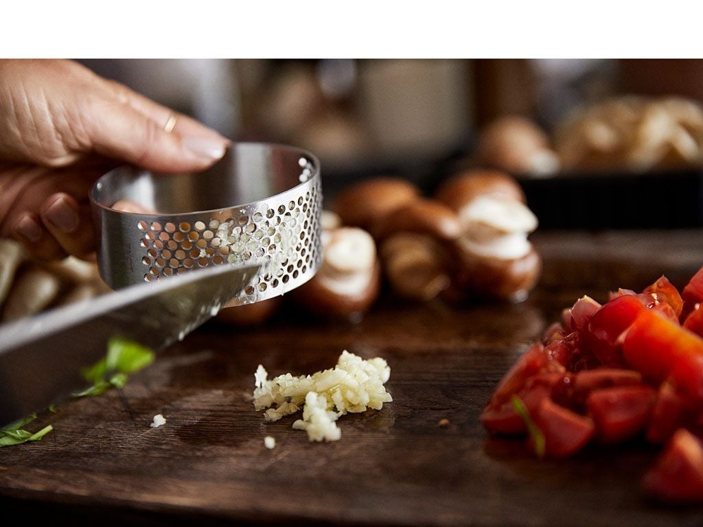 [product_category]-Zone Denmark Singles Garlic Press, Steel Mat-Zone Denmark-5722000153818-15381-ZON-2